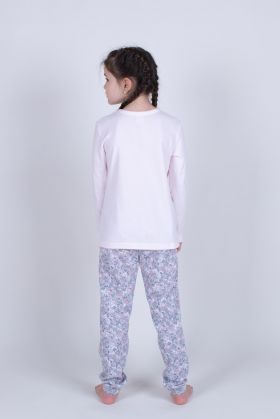 204856В Пижама для дев.(фуфайка+брюки пиж.) Свитанок